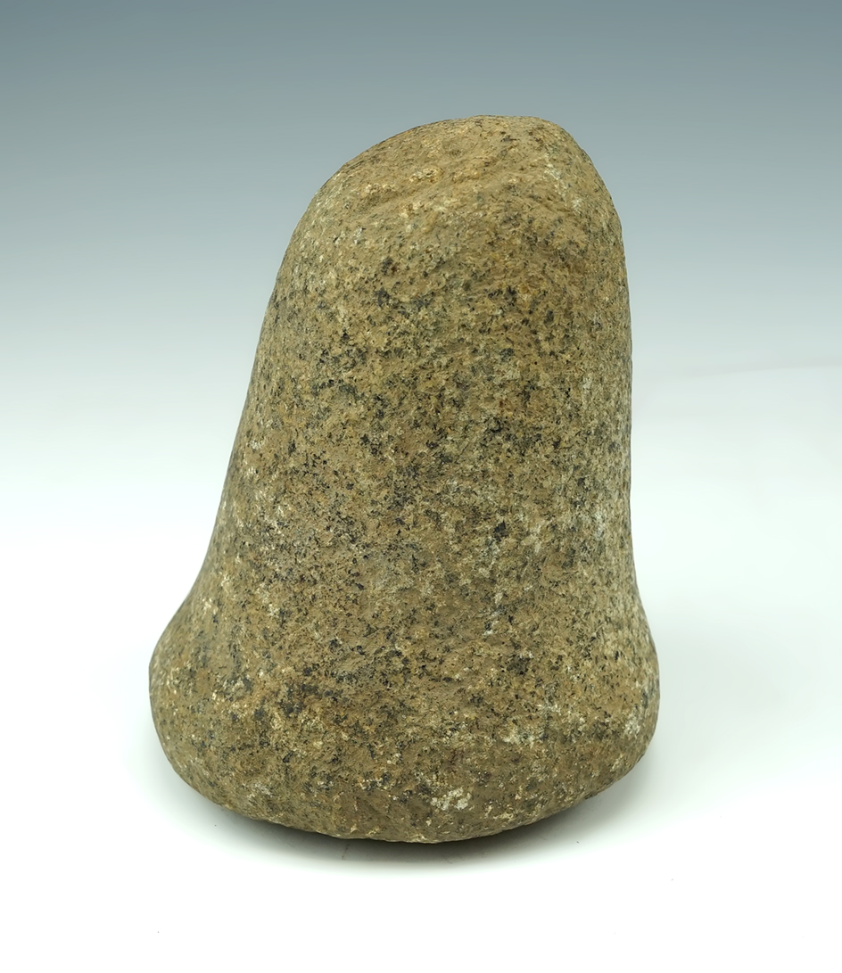 Very nice 3 5/8" Bell Pestle found in Ohio. Good overall polish.