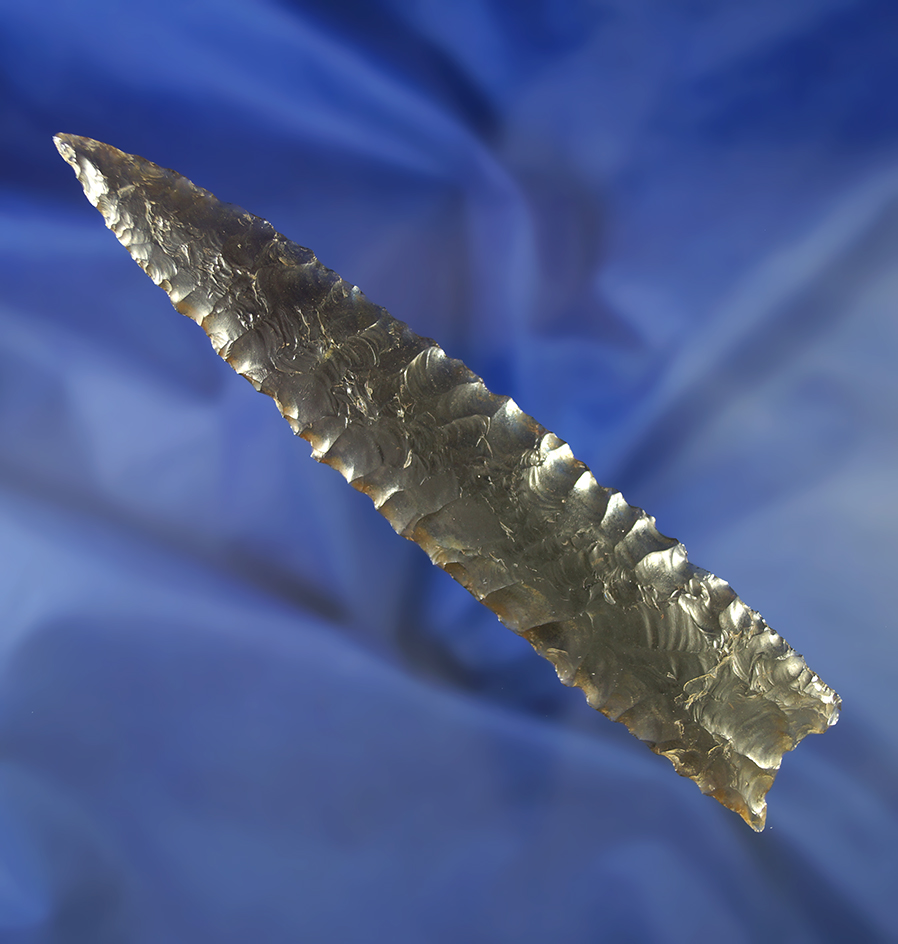 Large and nice! 5 3/4" Humboldt Concave Base found in Modoc County California.