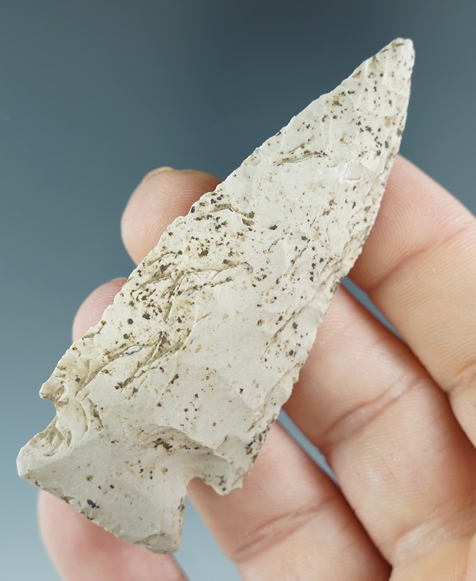 Cornernotch knife found in Cooper County Missouri that is 2 7/8" long. Ex. Henry English