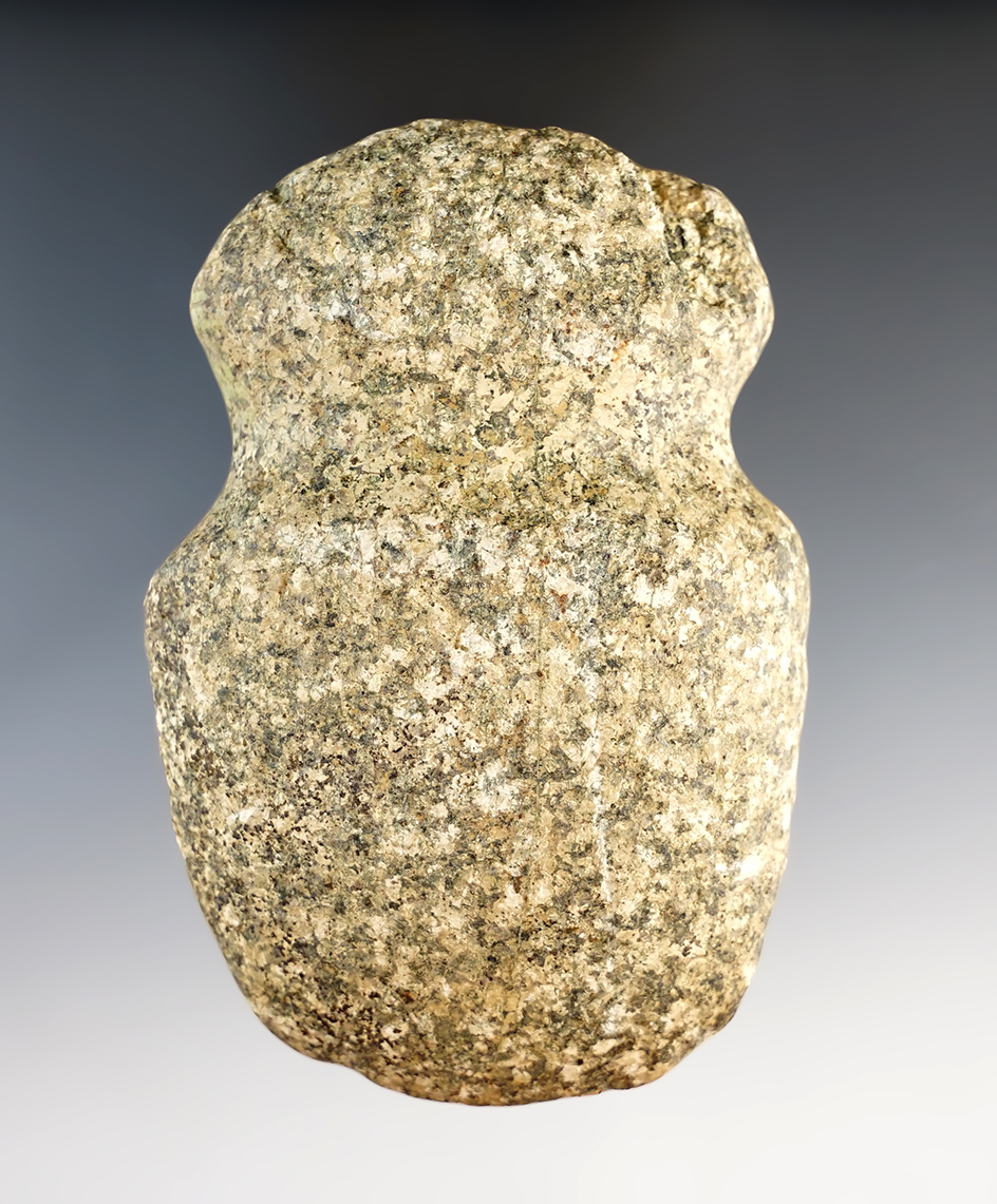 3 3/4" Long Full Groove Hardstone. Axe found in Ohio.