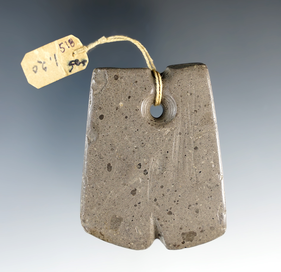 Very unique 2 7/16" Pendant, made of  Pipestone Ohio.