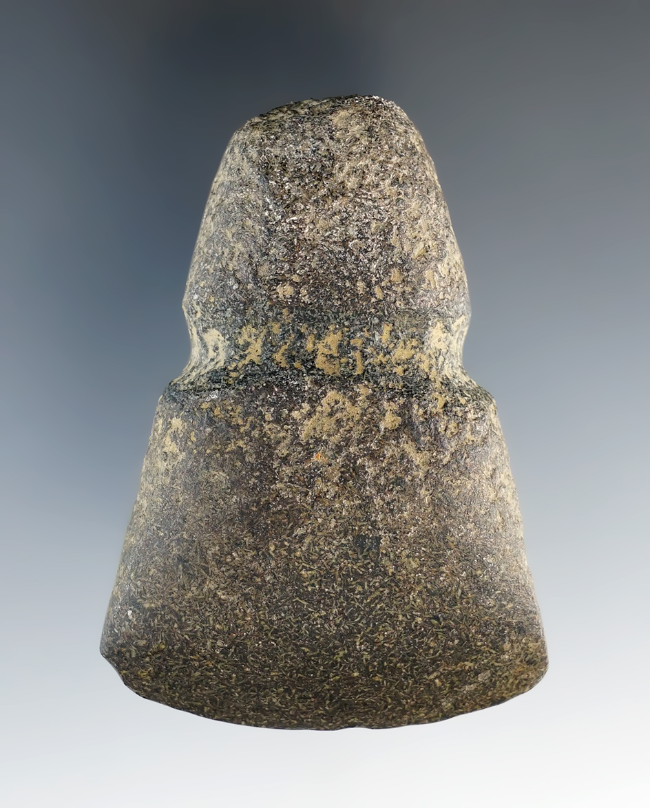 3" Full Grooved Miniature Axe found in New York.