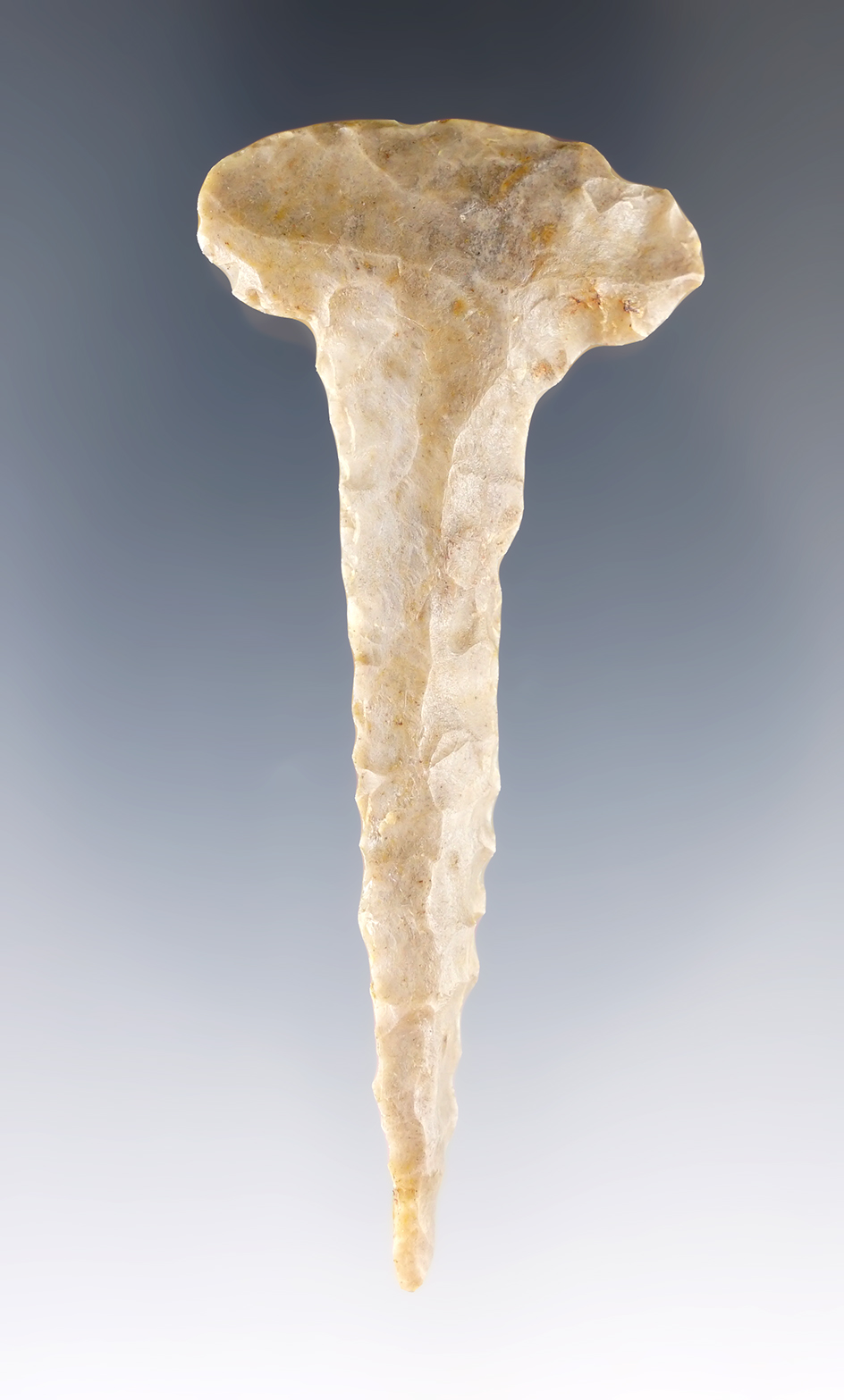 2 15/16" Archaic Beveled Drill. Found in Ohio.