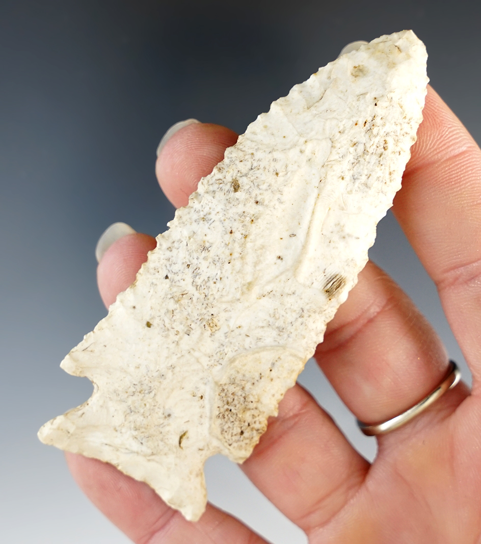 3 3/8" Stilwell, excellent serrations on blade edges Illinois.