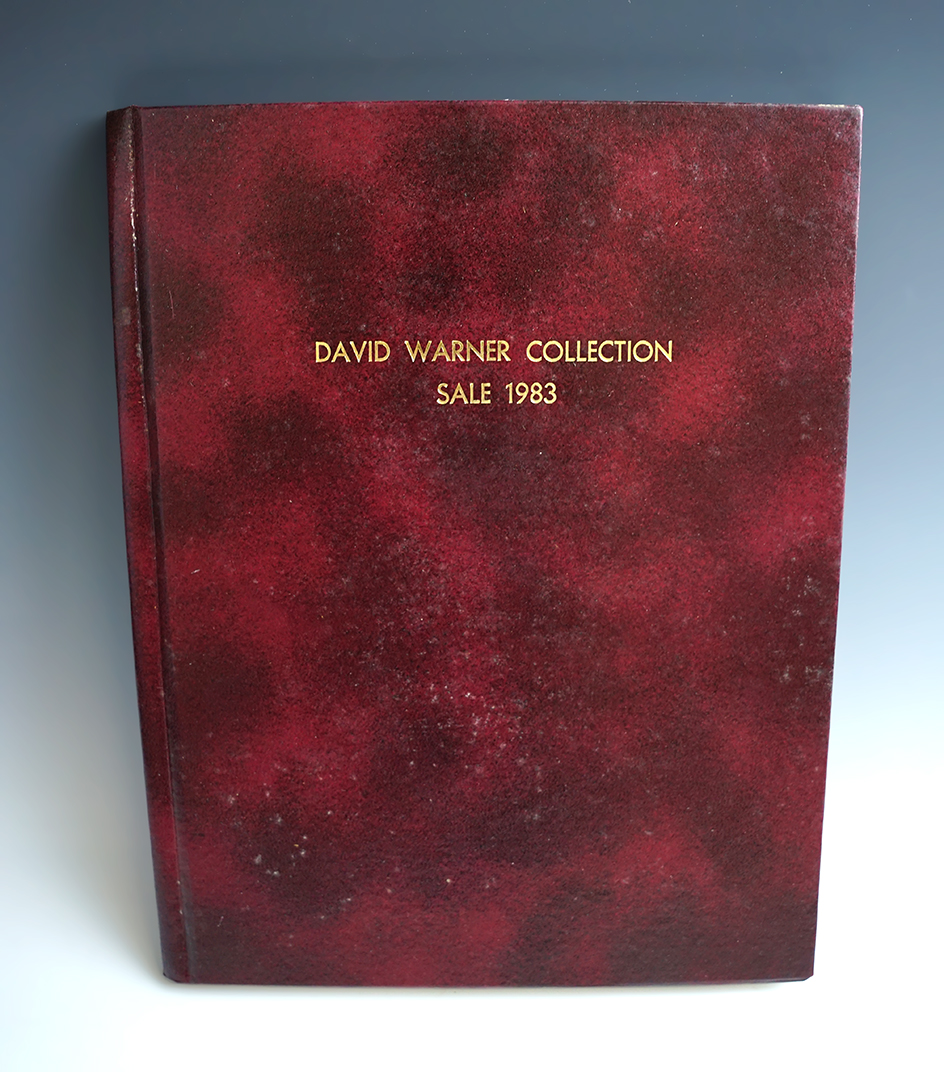 David Warner Collection Sale 1983 by John Baldwin.
