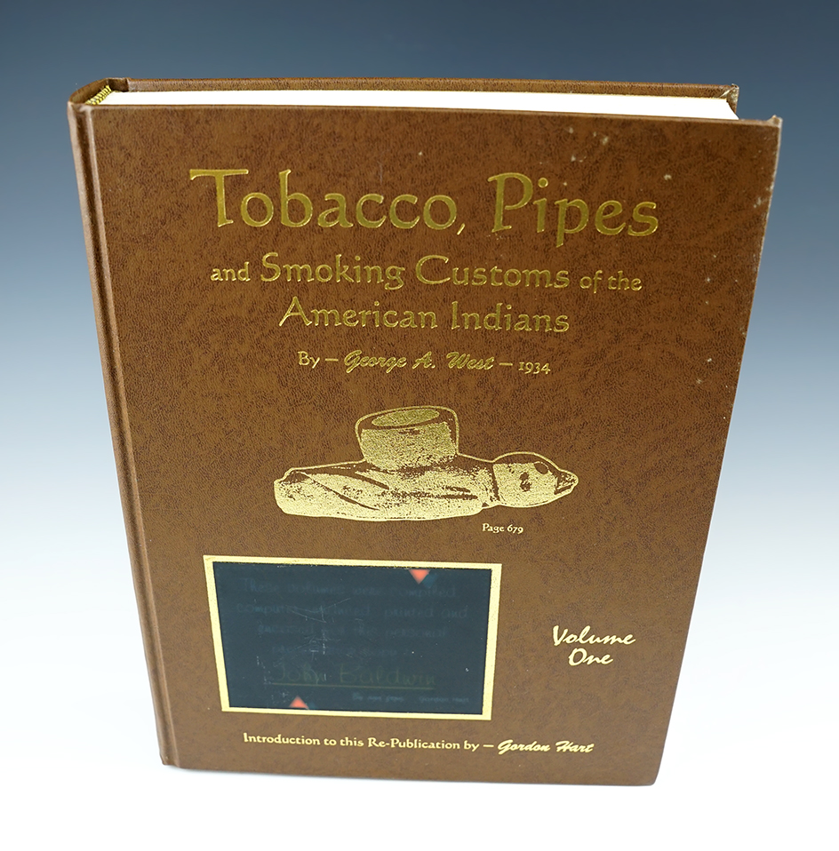 Tobacco Pipes  Vol. 1 by George A. West.