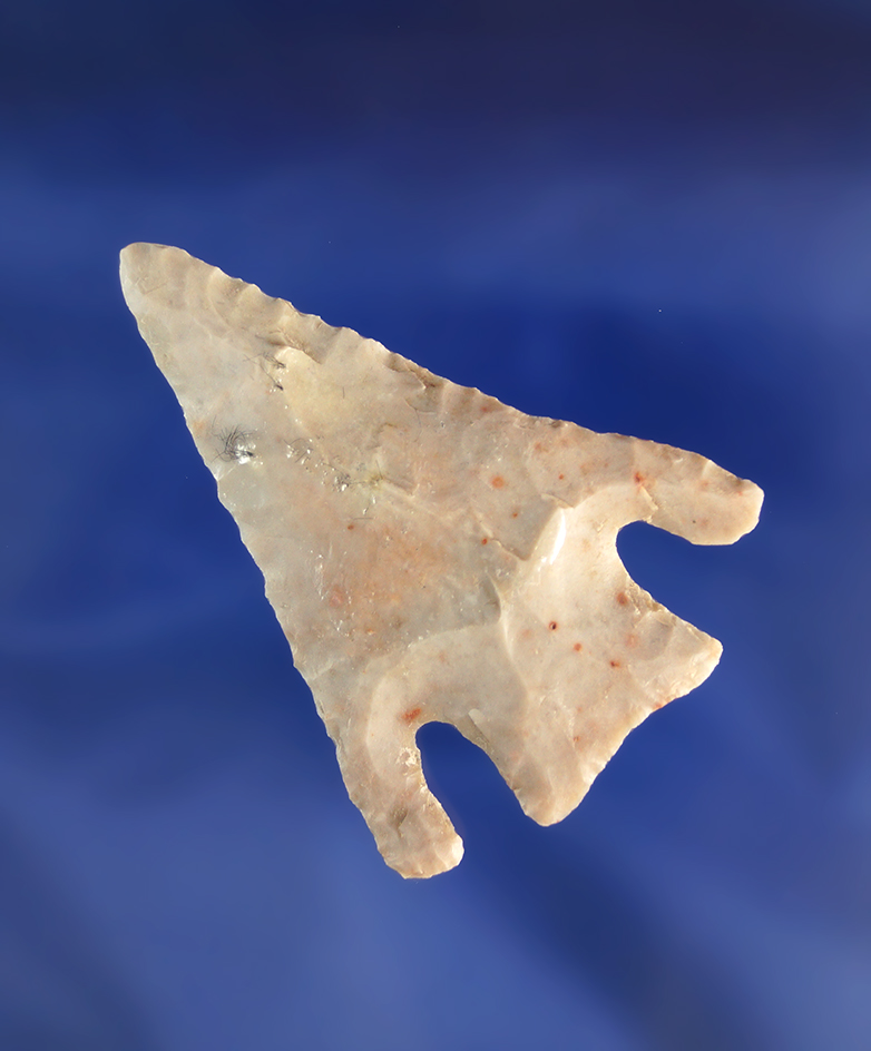 2" well styled Marshall point with nice long ears found in Texas.