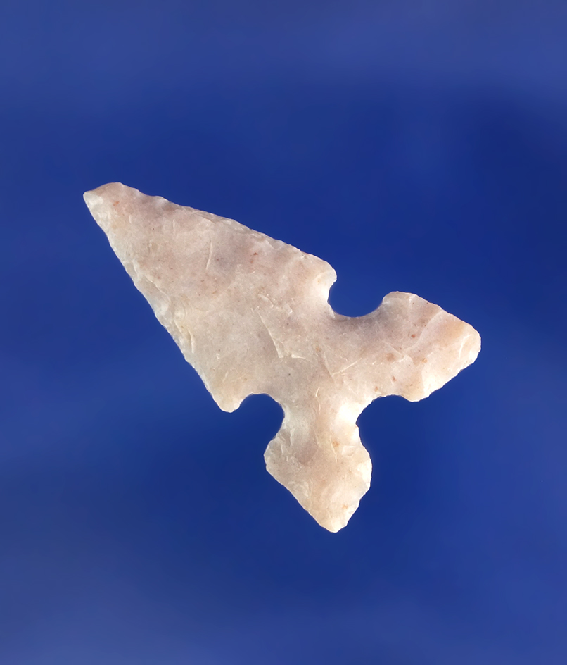 1" Toyah point that is well styled found in Texas.