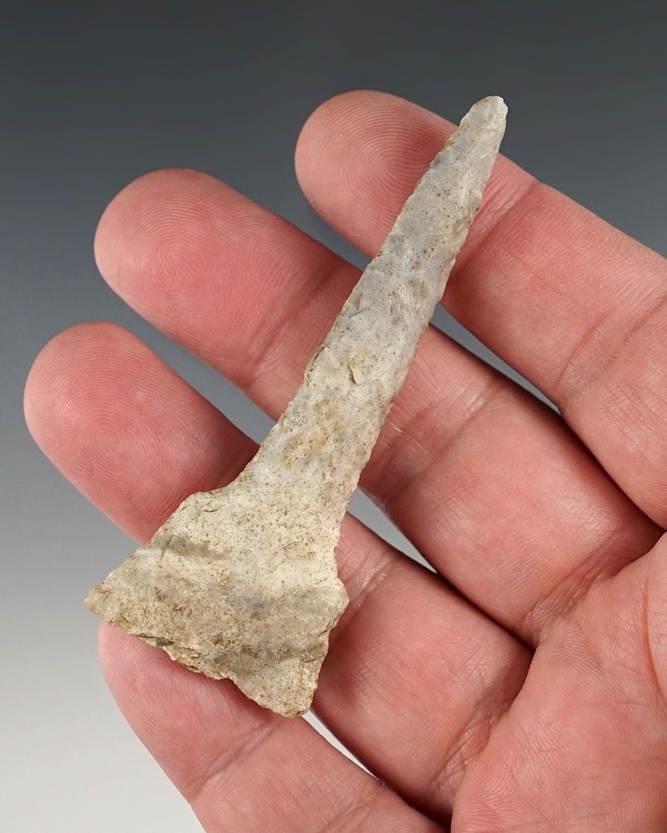 Outstanding 3" Hardin Drill found in Missouri. Comes with a Davis COA.