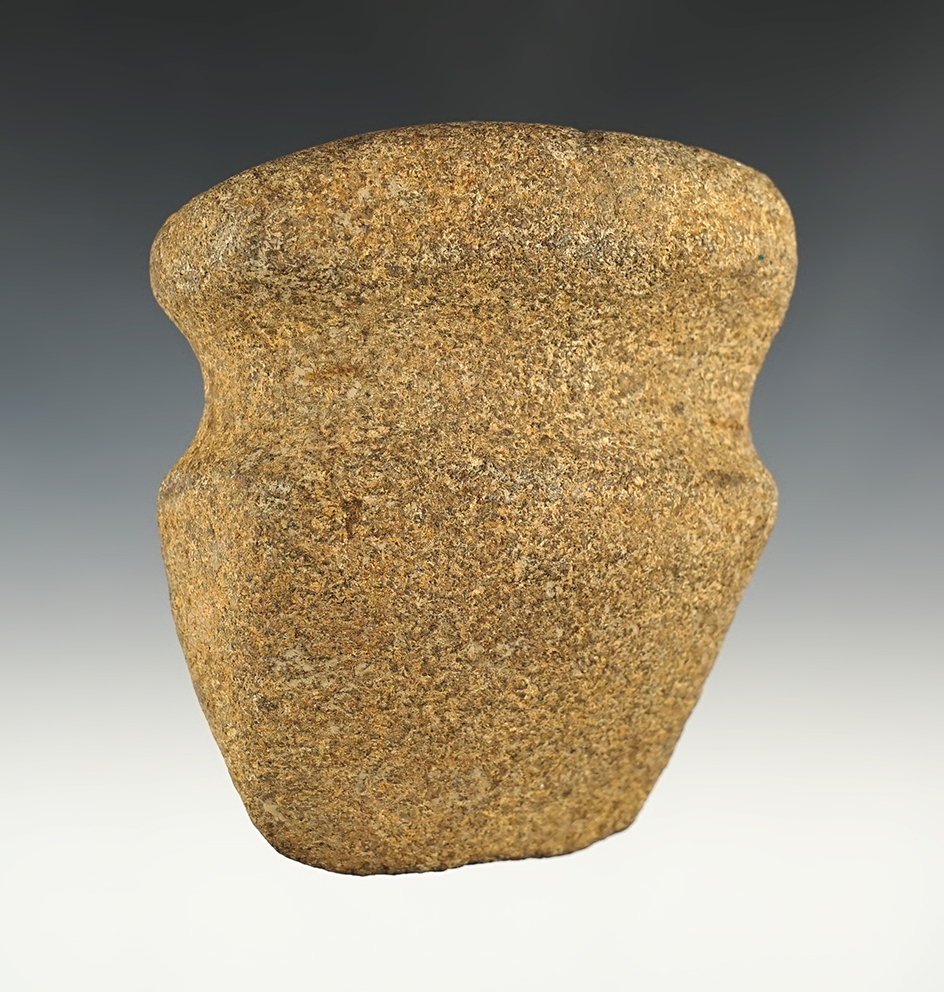 3 3/8" long 3/4 Groove Axe found in the Midwest.