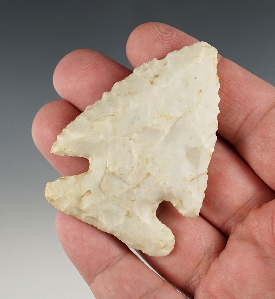 2 5/8" Thebes found in Marion Co., Missouri. Comes with a Davis COA.