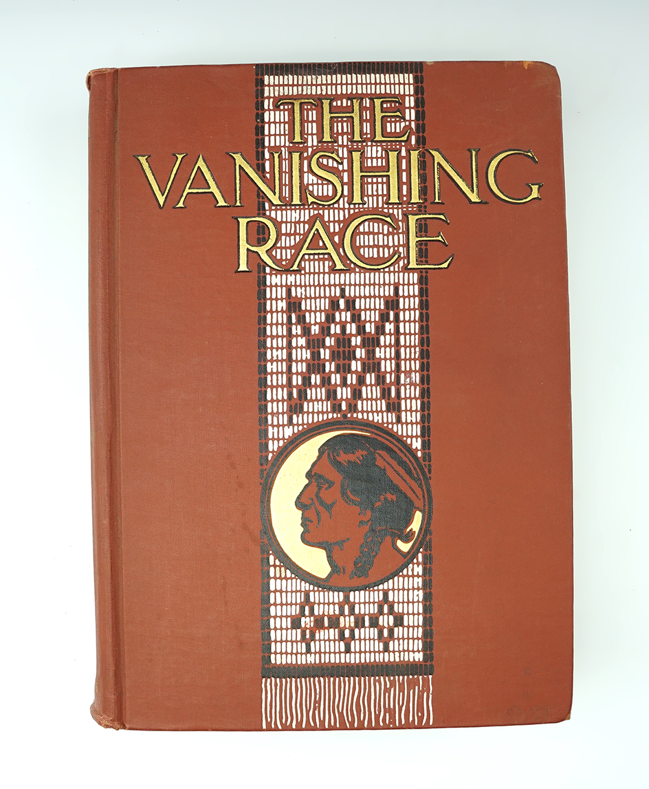 Hardcover Book: "The Vanashing Race" by Dixon. Condition is fair to good.