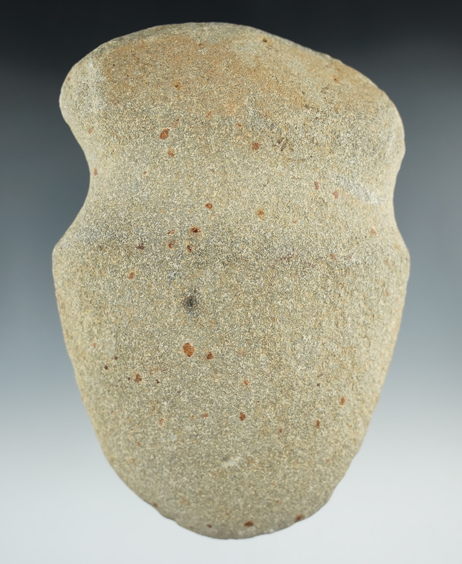 5 1/2" Full Grooved stone Axe found in Harford Co., Maryland. Ex. Davis, Talbot, Arundel.