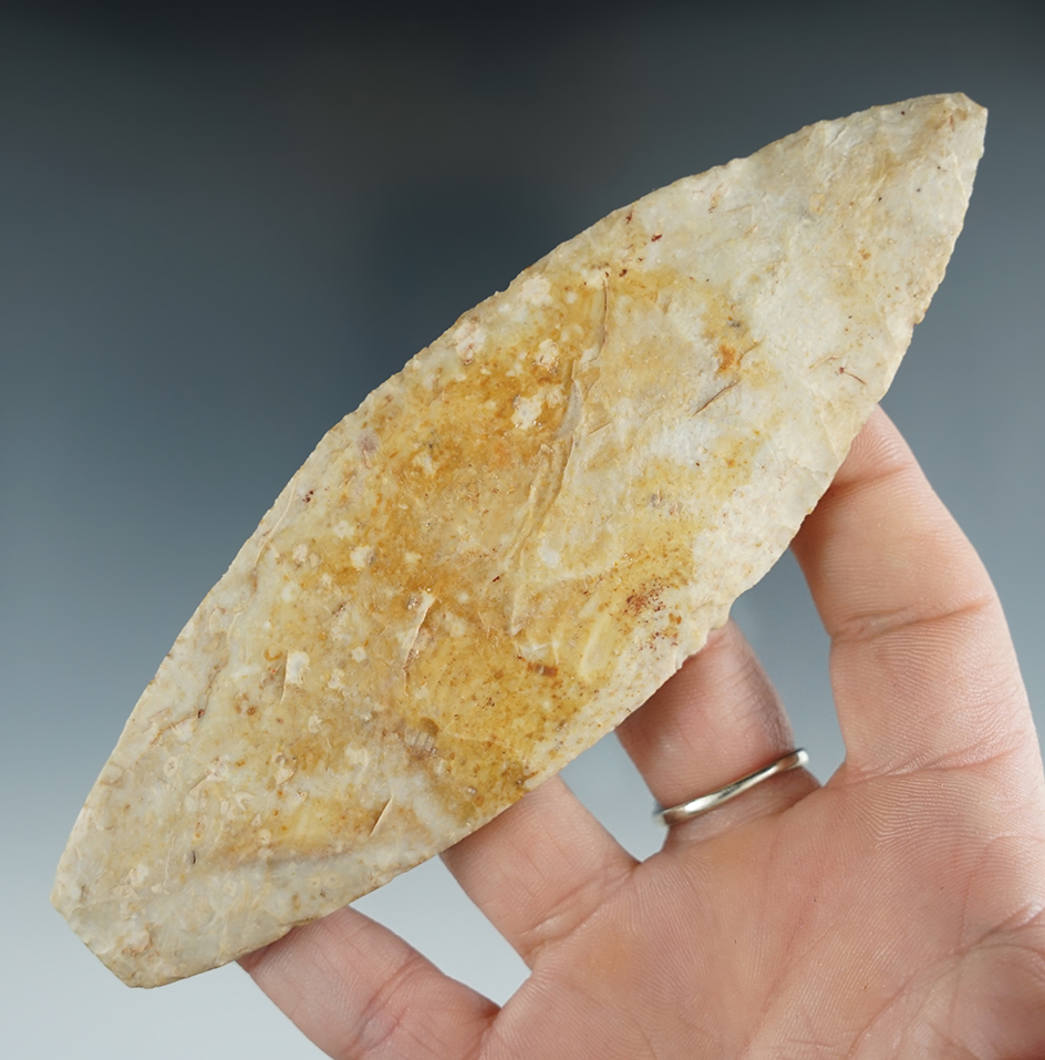 Large and nice! 5 7/16" well-made Agate Basin  - St. Louis Co., Missouri.