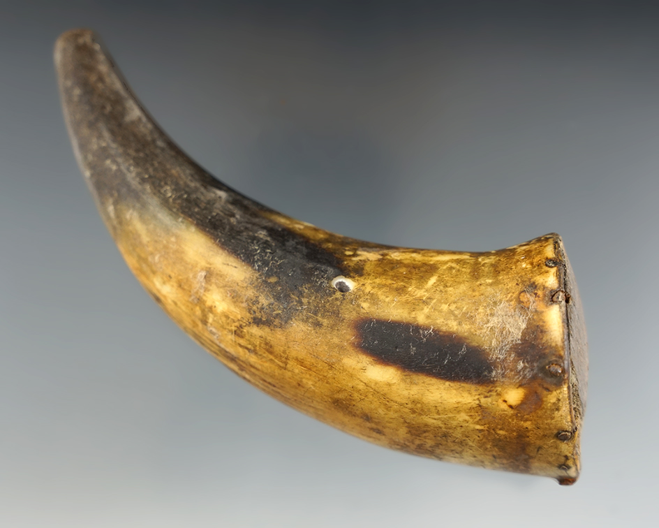 5" tall very old Powder Horn in nice condition.