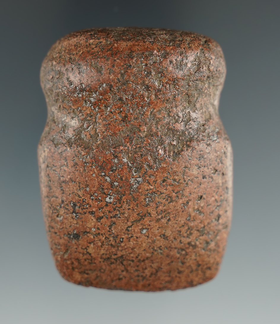 Nicely polished 2 5/16" miniature Full Grooved Axe found in Posey Co., Indiana.