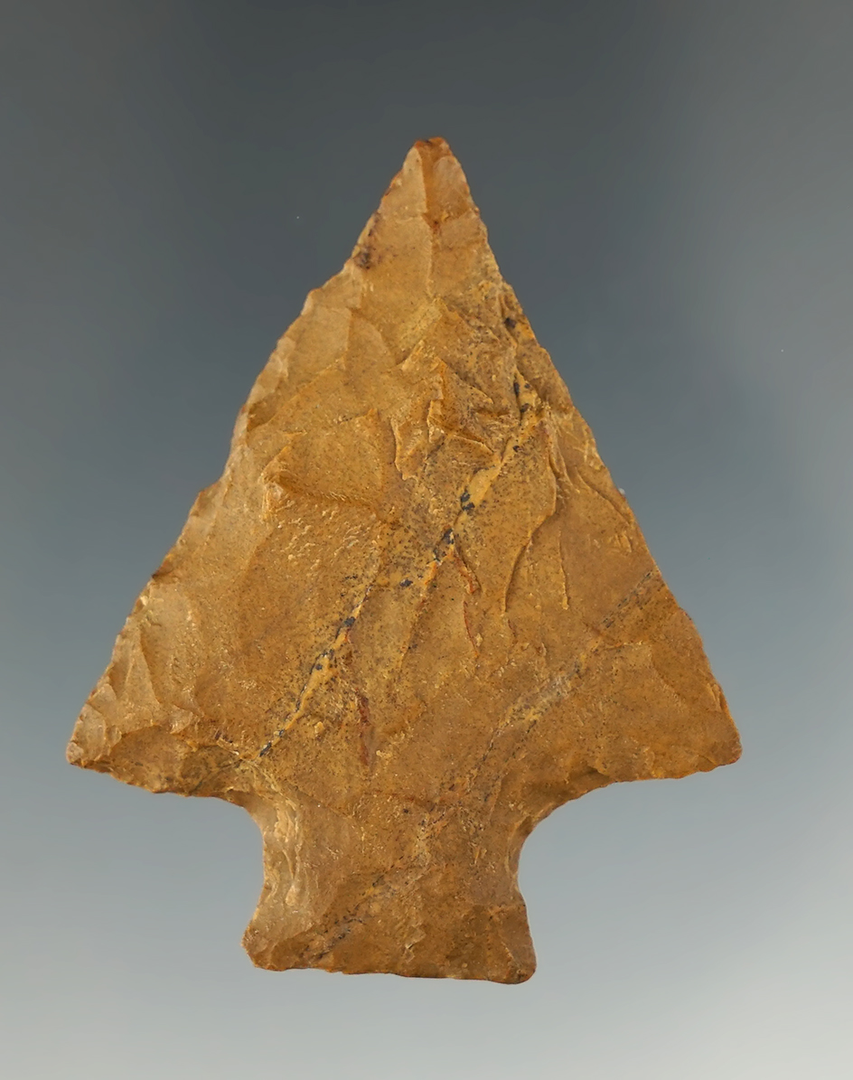 1 15/16" Jasper Perkiomen found in the Pennsylvania/New Jersey area.