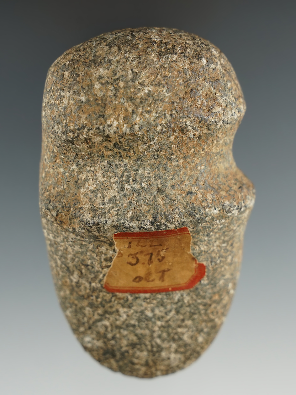 3 5/8" long 3/4 grooved Axe found near Danville, Illinois.