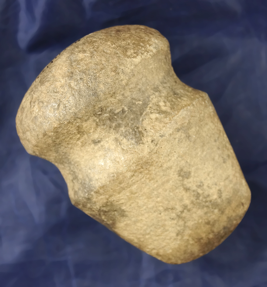 Excellent patina on this well styled 3 3/4" Full Grooved Axe found in Hamilton Co., Ohio. Ex. Hooks