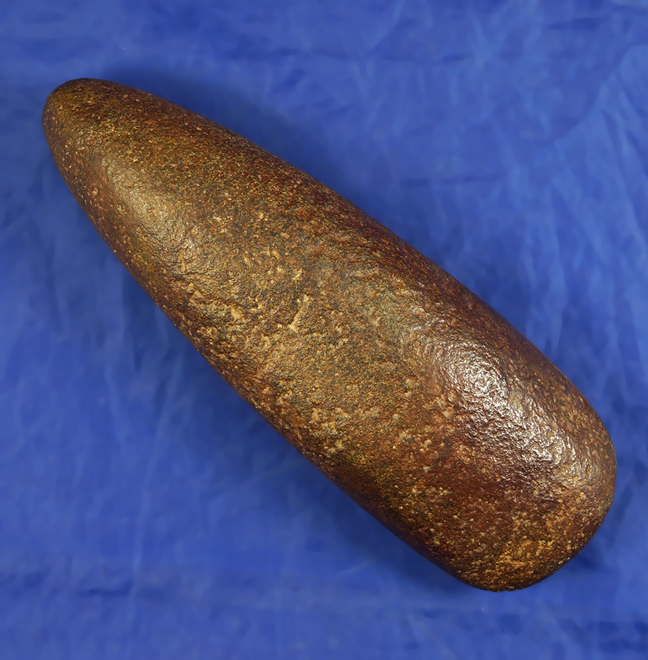 Rare style for Ohio! Nicely scooped 6" Adze found in Southern Ohio. Ex. Ed Fronk Collection.