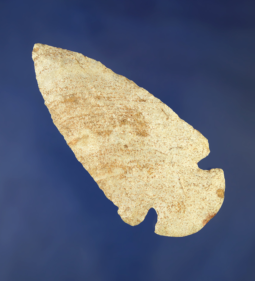 3 3/16" Dovetail found in Wise Co., Virginia. Comes with a Davis COA.