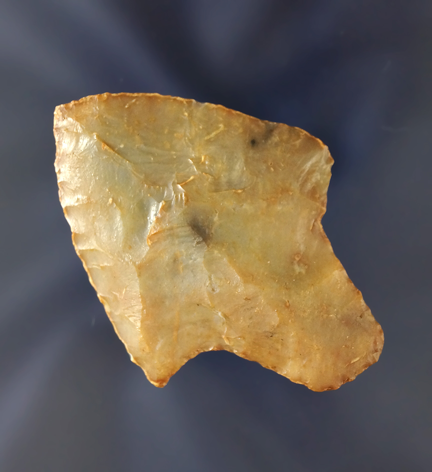 2 3/8" Putnam made from beautiful semi translucent heat-treated agatized coral.