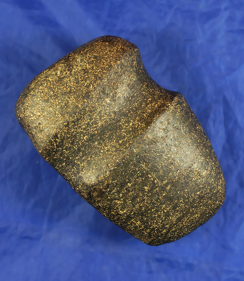 4 1/2" Long 3/4 Axe found in Hardin Co., Ohio with excellent style and polish.