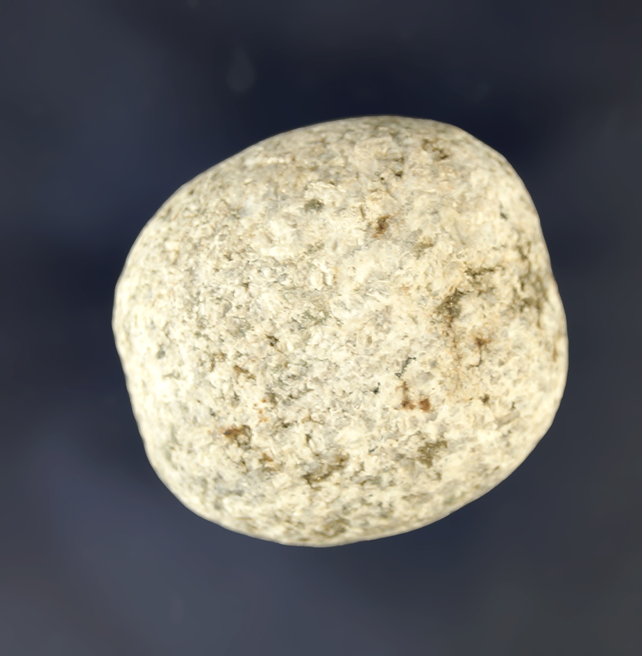 1 1/2" Midwestern grooved Loafstone made from granite. Comes with a Jackson COA.