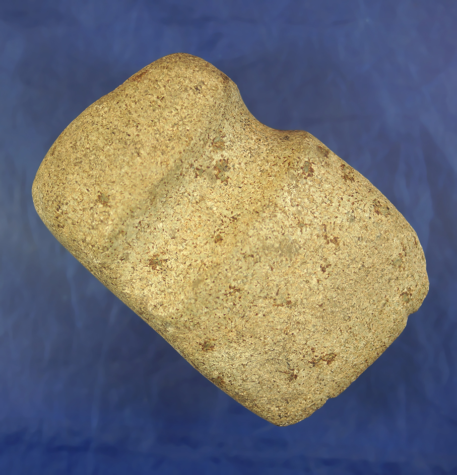 Nice surface polish on this 3 7/8" Long 3/4 Grooved Axe found in Illinois.