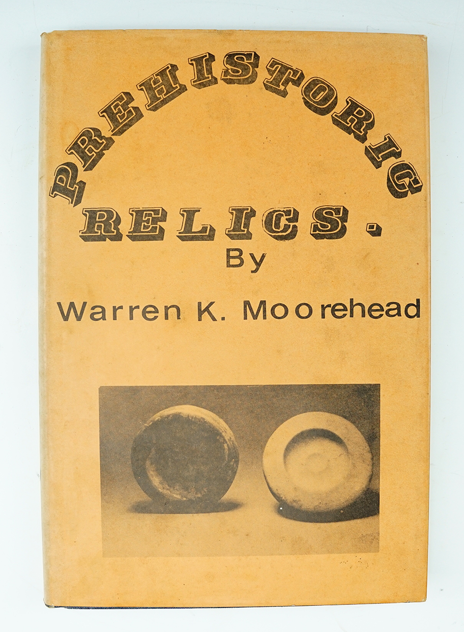 Hardback Book: Prehistoric Relics by Warren K. Moorehead - 1915.