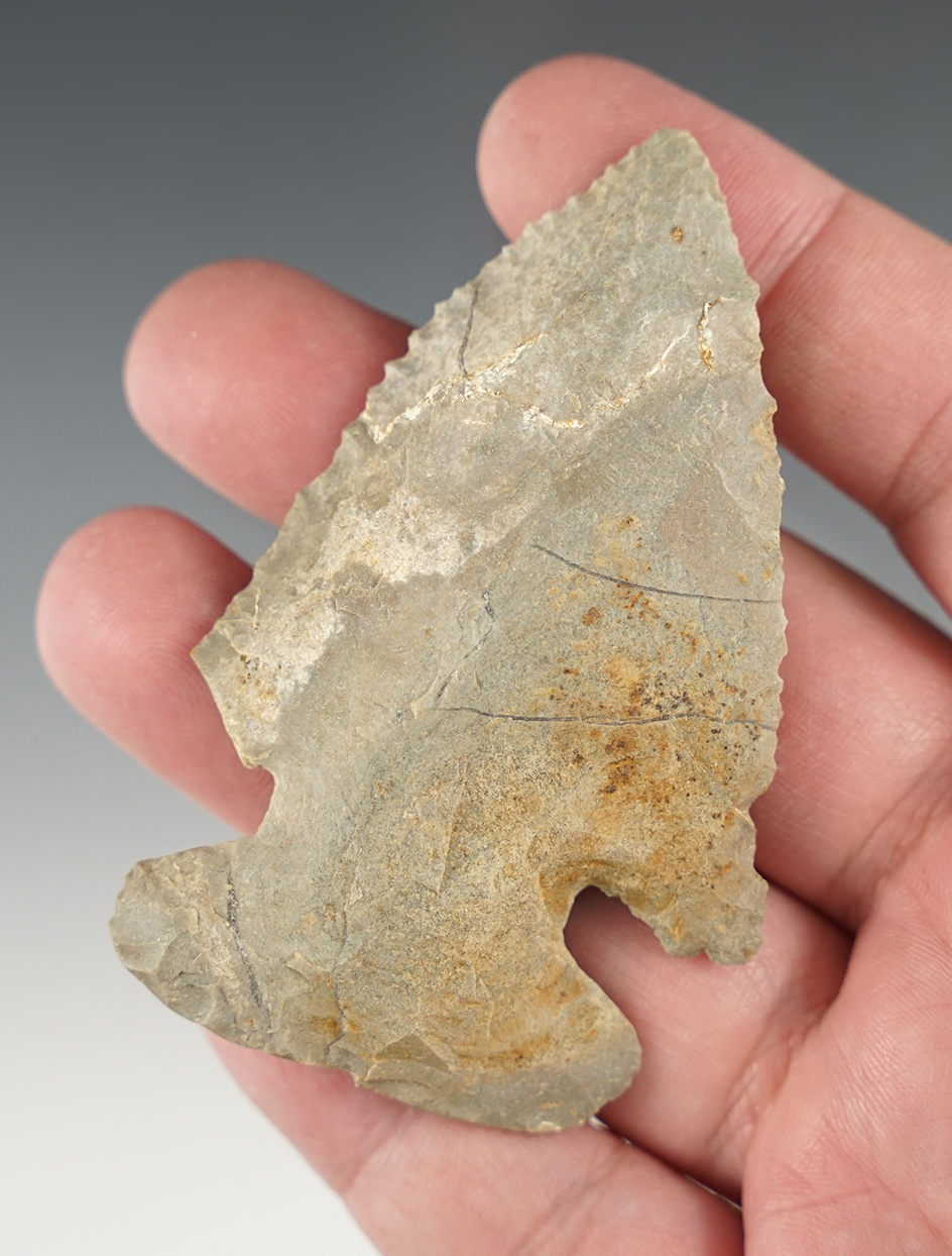 3 1/8" Thebes made from Indiana Green. Nicely beveled.