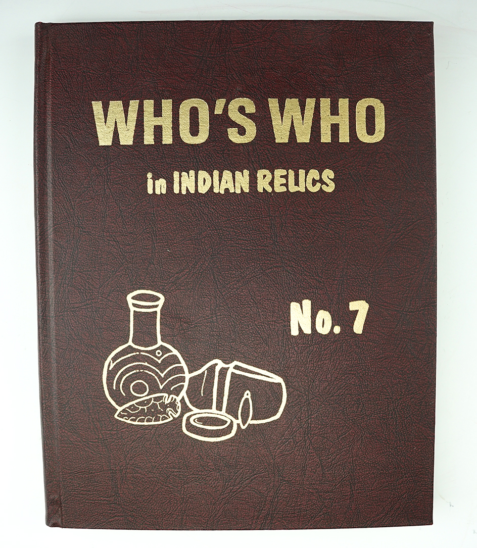 Hardback Book: Who's Who in Indian Relics No. 7. First Edition 1988.