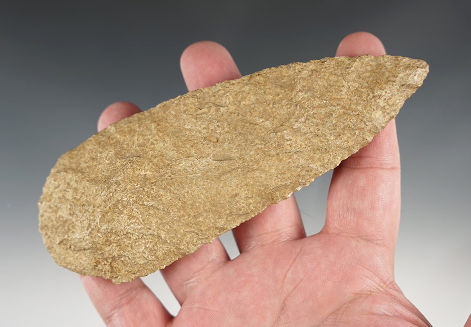 5 3/4" Knife found in Indiana. Ex. Thorne Collection.