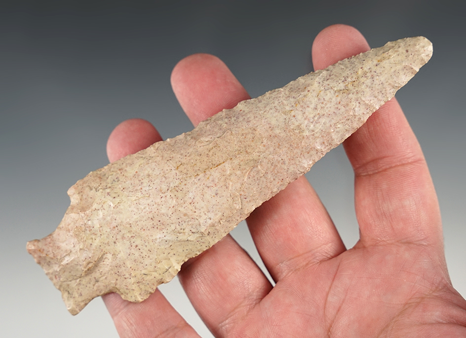 5 5/16" Stemmed Knife found in the Illinois/Missouri area.