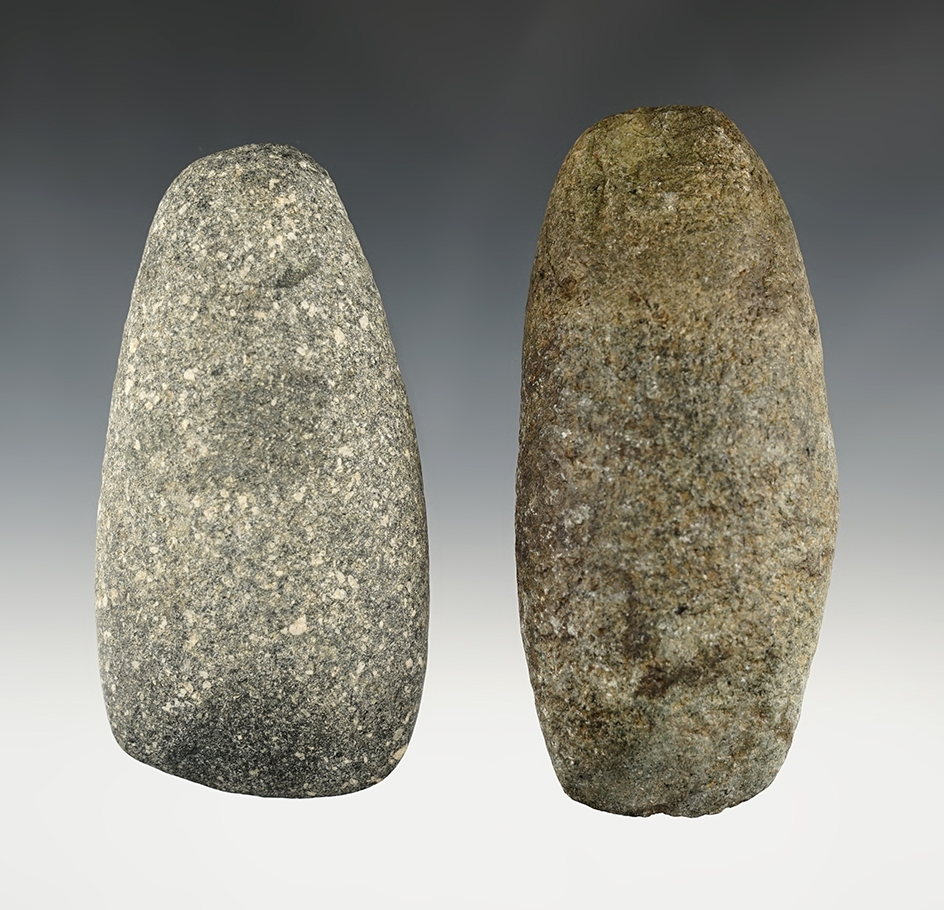 Pair of nice Celts found in Ohio. The largest is 5 7/8".