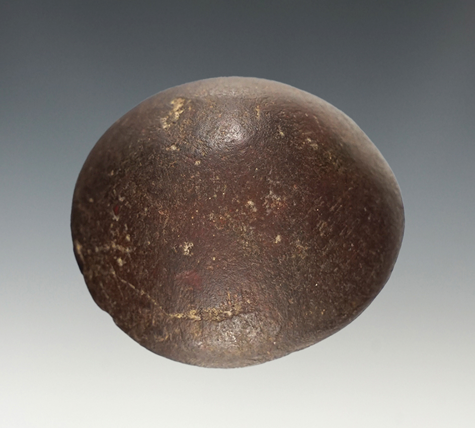 Finely made 1 3/4" wide Hematite Cone found in Marion Co., Ohio.