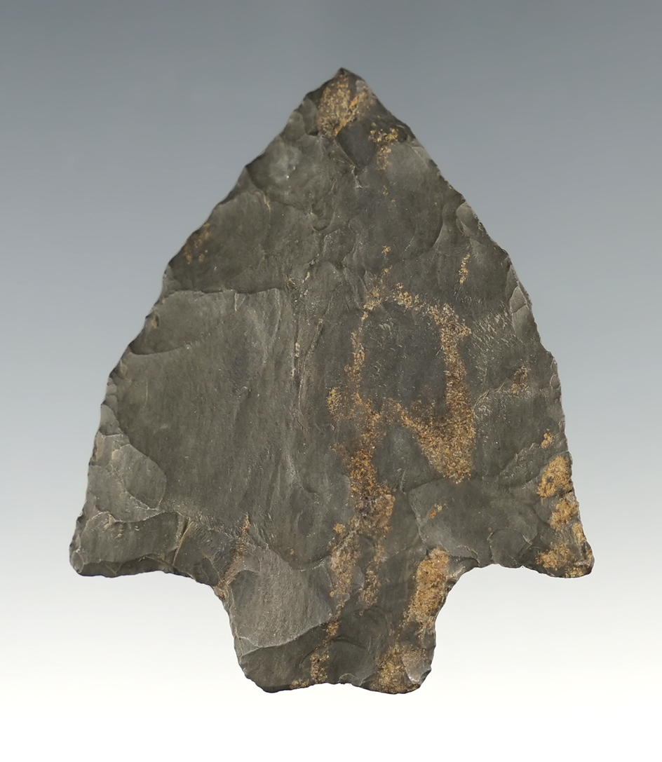 Nice 2 1/8" Snook Kill - Shultz Farm near Afton, Shenango Co., New York. Ex. Derek Prindle.