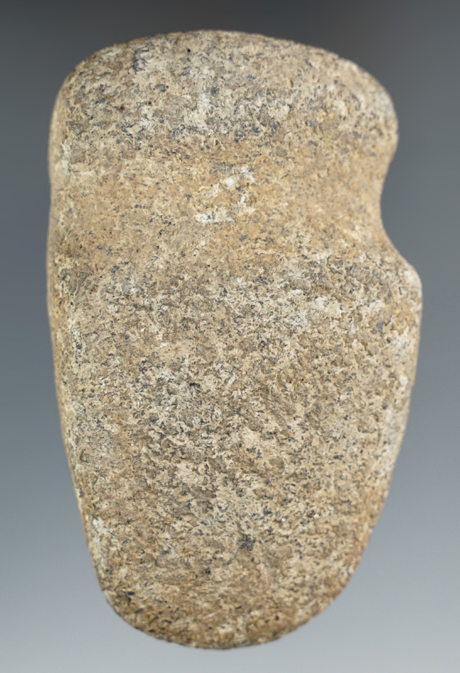 4" long 3/4 Grooved Axe found in Lincoln Co., Kentucky. Ex. Henry English Collection.