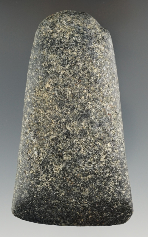 Well styled 3 11/16" Hardstone Celts found in Indiana.