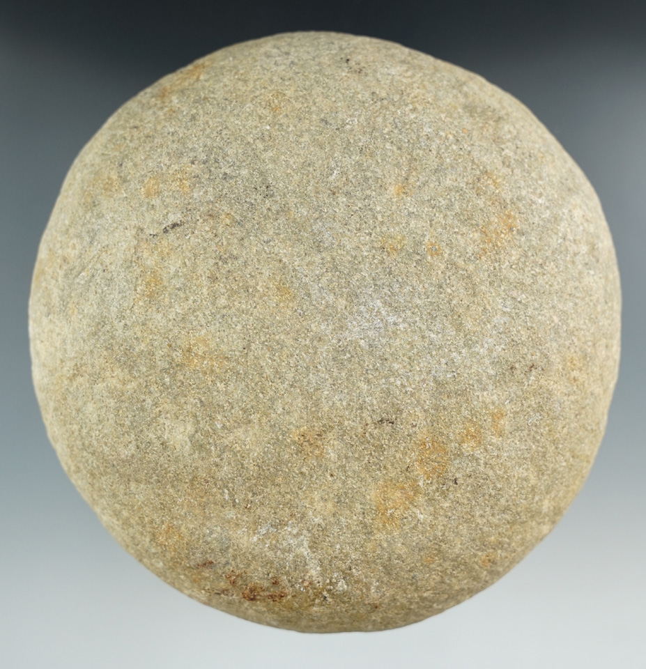 Large 5 3/8" Discoidal preform found in Indiana.