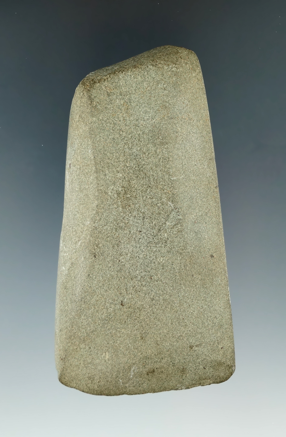 3 7/8" Nicely polished Lamoka Celt found in New York. Ex. Howdy Lang.