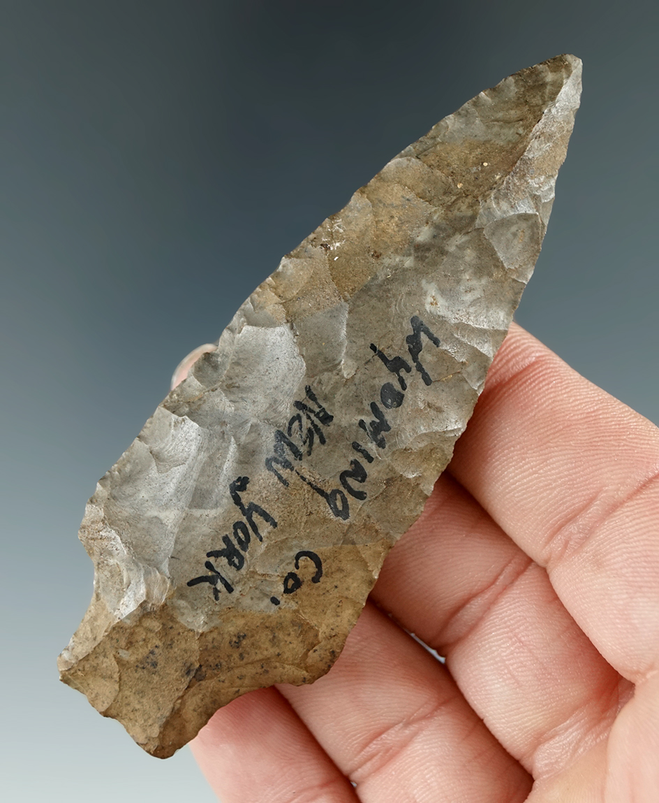 3 5/16" Stemmed Knife found in Wyoming Co., New York.