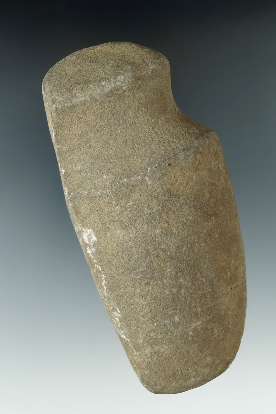 5 1/2" Long 3/4 Grooved Axe found in New Jersey.