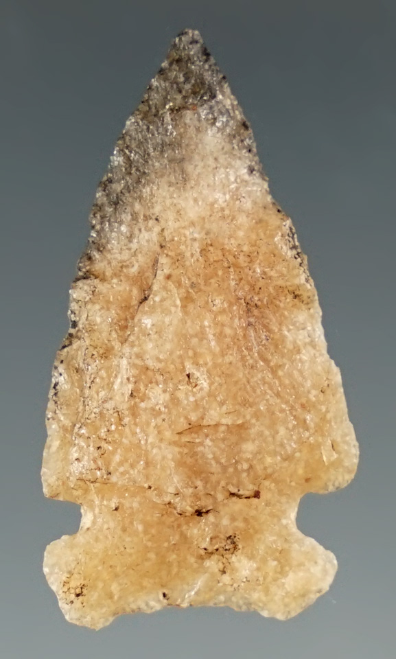 1 3/16" Sidenotch arrow point found in the four corners area of the Southwest.