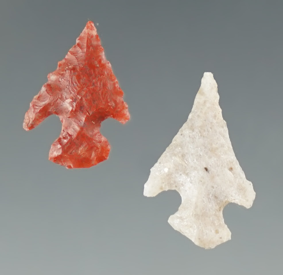 Pair of delicately made bird points from the Southwest - four corners area.