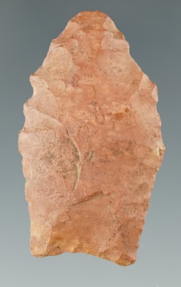 1 5/8" Paleo dart point found in Marion County Florida.