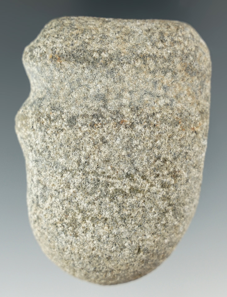 2 3/4" long miniature 3/4 grooved Axe found near Medford, New Jersey.