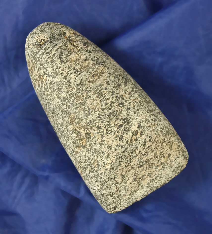 3 1/2" Hardstone Celt found in Ohio.