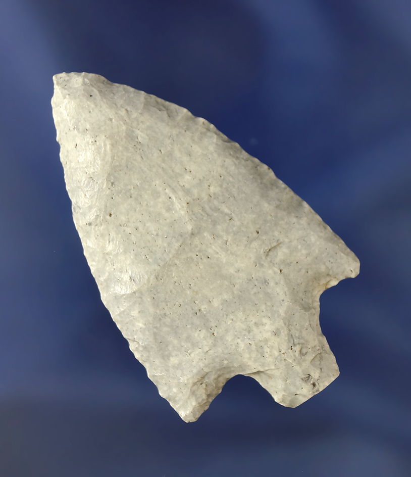 2 5/16" Newnan point found near the Santa Fe River, Florida.