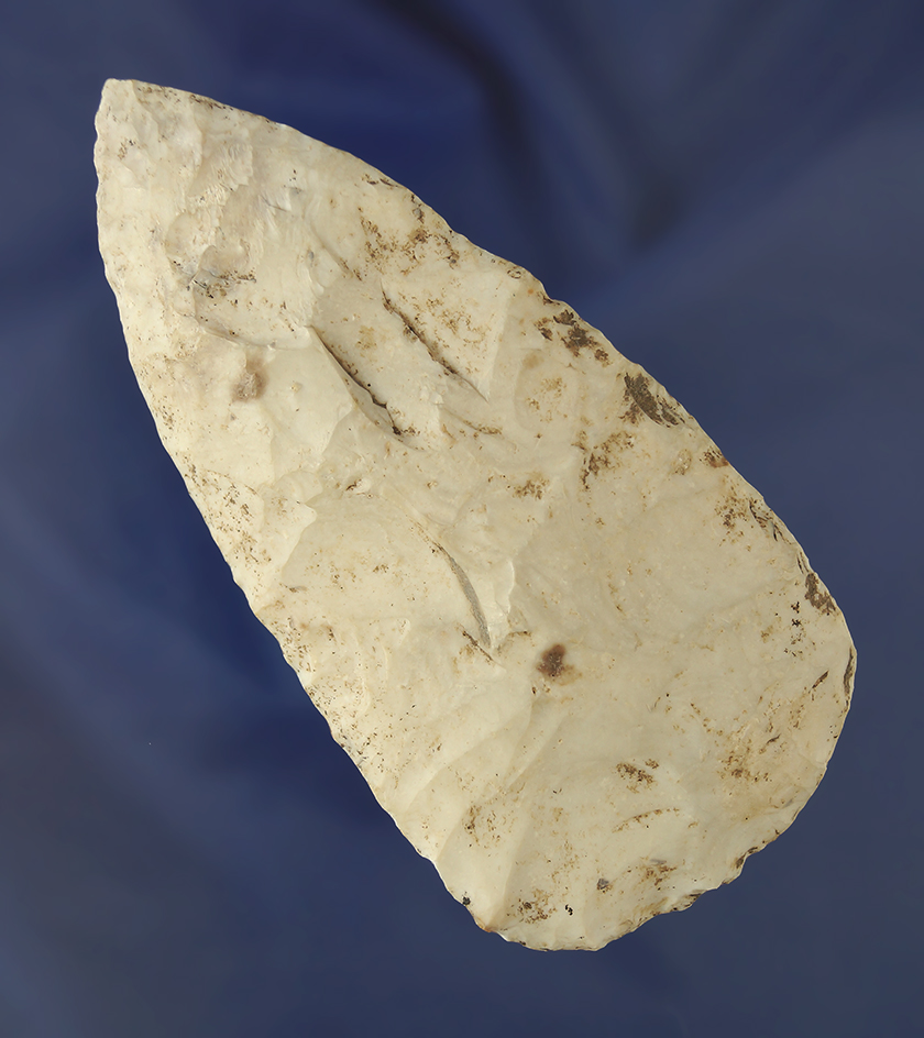 4 9/16" Flint Blade found in Illinois.